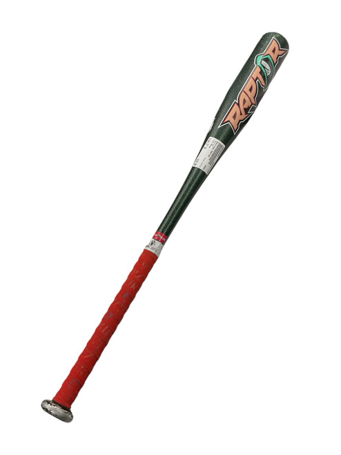 Vist Large View of Product Image Which is Used Rawlings RAPTOR BB/SB USSSA 2 3/4 Bat 27"