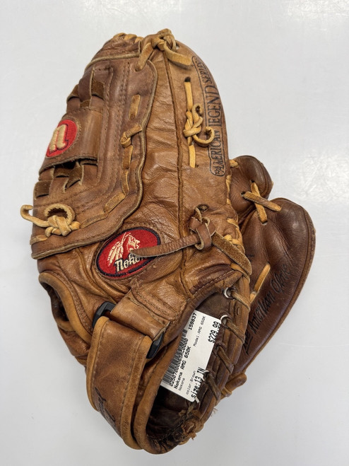 Vist Large View of Product Image Which is Used Nokona AMG 650K BB/SB Glove RH Throw Brown 13"