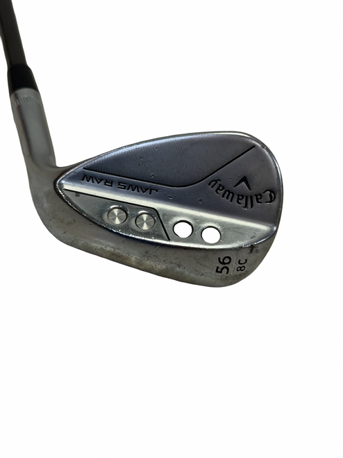 Vist Large View of Product Image Which is Used Callaway JAWS RAW 8C Golf Wedge Mens RH 56 Degree 35"