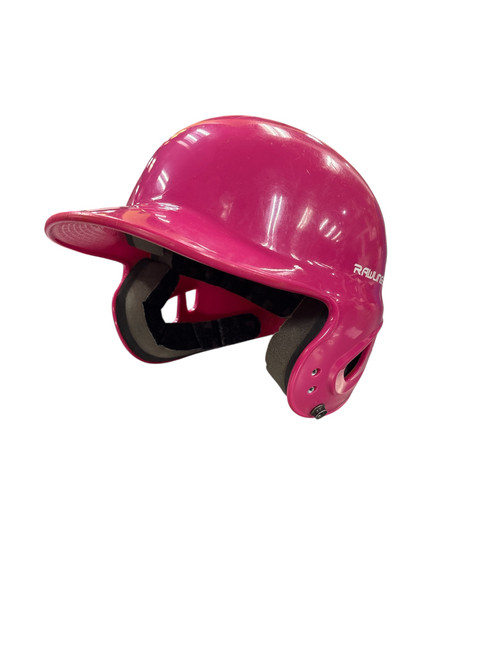 Vist Large View of Product Image Which is Used Rawlings BATTING HELMET Batting Helmet No Mask Pink One Size