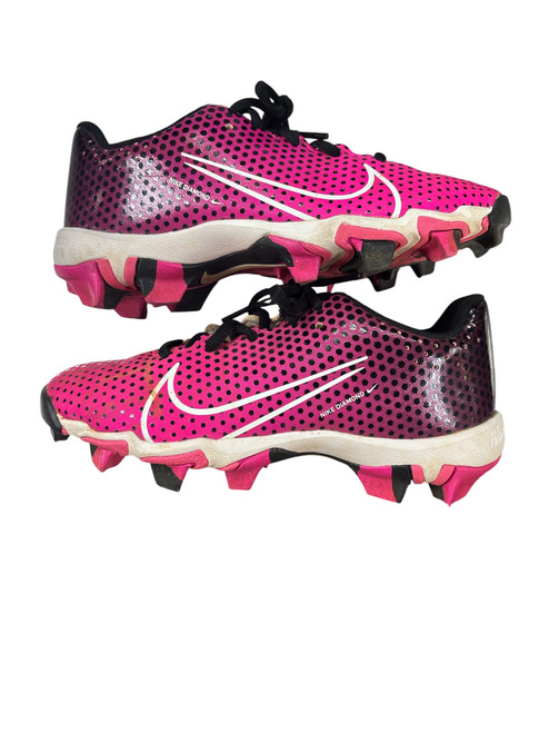 Vist Large View of Product Image Which is Used Nike SOFTBALL CLEATS BB/SB Cleats Pink Junior 03.5