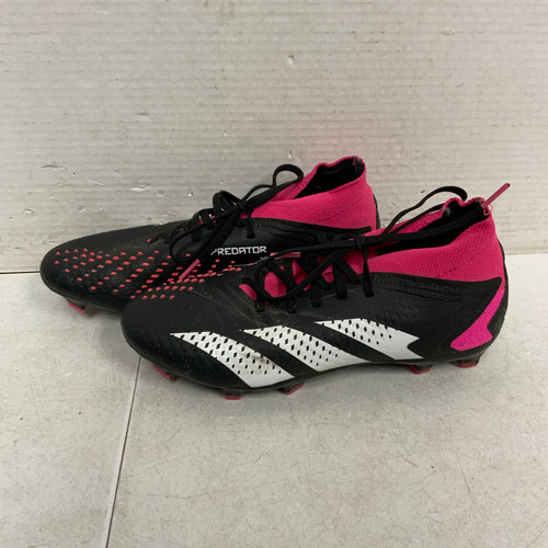 Vist Large View of Product Image Which is Used Adidas Soccer Cleats Pink Senior 7