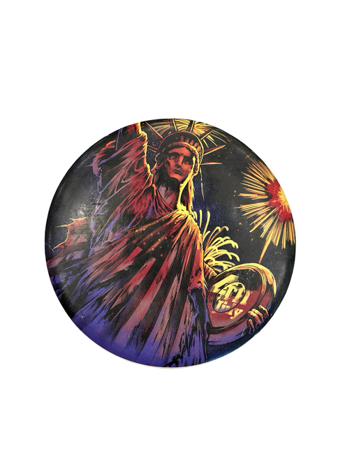 Vist Large View of Product Image Which is Used Discraft BUZZZ Disc Golf Mid Range Black