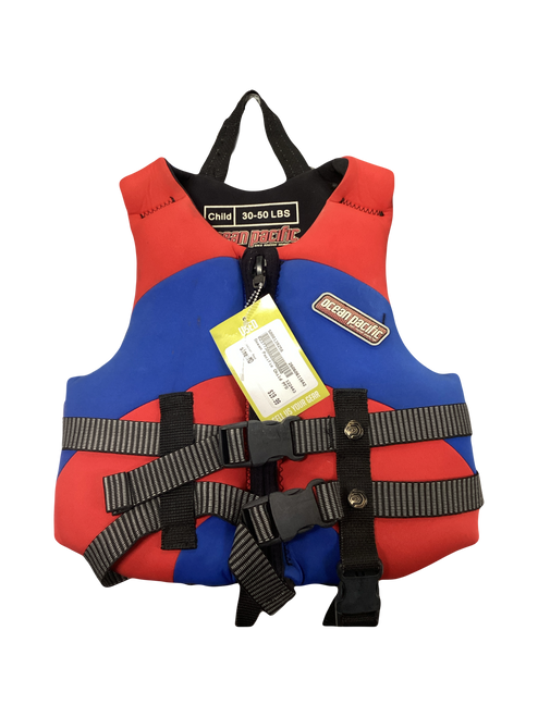 Vist Large View of Product Image Which is Used Child PFD Red MD