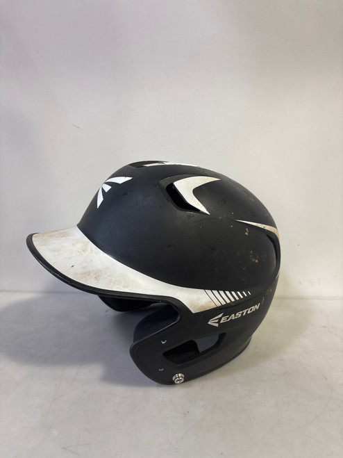 Vist Large View of Product Image Which is Used Easton Z5 Batting Helmet No Mask White LG