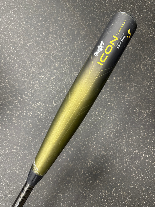 Vist Large View of Product Image Which is Used Rawlings ICON 2023 BBCOR High School -3 Bat 33/30 