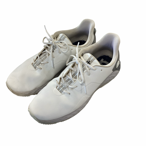 Vist Large View of Product Image Which is Used Mens Golf Shoes White Senior 13