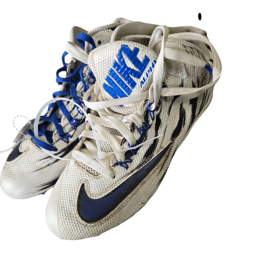 Vist Large View of Product Image Which is Used Nike ALPHA FOOTBALL CLEATS Adult FB Cleats White Senior 7.5