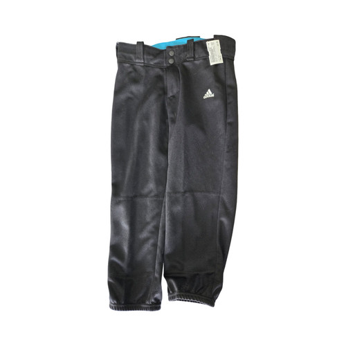 Vist Large View of Product Image Which is Used Adidas YOUTH BASEBALL PANTS BB/SB Pant Boys Black LG