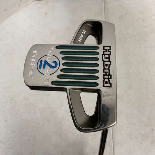 Vist Large View of Product Image Which is Used Rife HYBRID TWO BAR BLADE Mens Putter RH