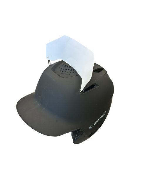 Vist Large View of Product Image Which is Used Evoshield BATTING HELMET Batting Helmet No Mask Black MD