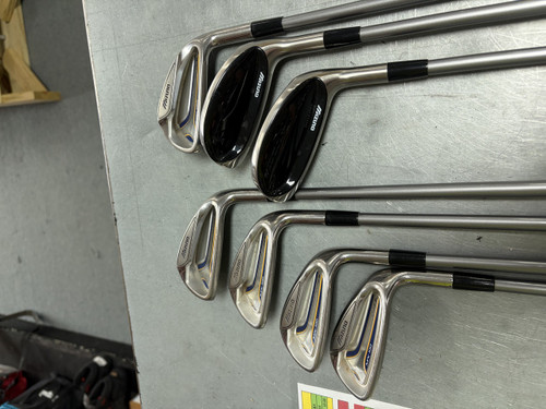 Vist Large View of Product Image Which is Used Mizuno MX 100 Mens Iron Set RH 4I-PW