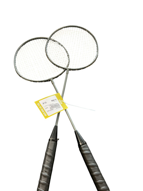 Vist Large View of Product Image Which is Used BADMINTON RAQUET Adult Badminton Racquet Grey Unknown