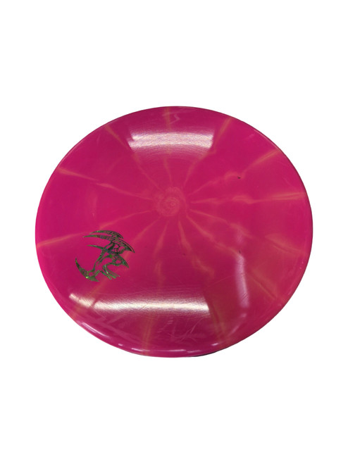 Vist Large View of Product Image Which is Used Discmania P4 Disc Golf Mid Range Pink