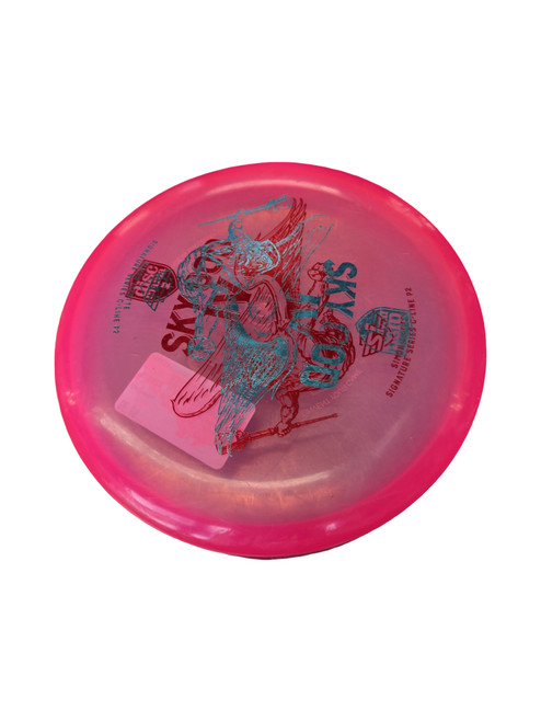 Vist Large View of Product Image Which is Used Discmania P2 Disc Golf Putter Pink