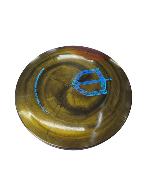 Vist Large View of Product Image Which is Used Discmania FD3 Disc Golf Driver Gold