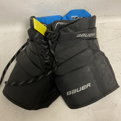 Vist Large View of Product Image Which is Used Bauer GSX Junior Goalie Pant Black L/XL