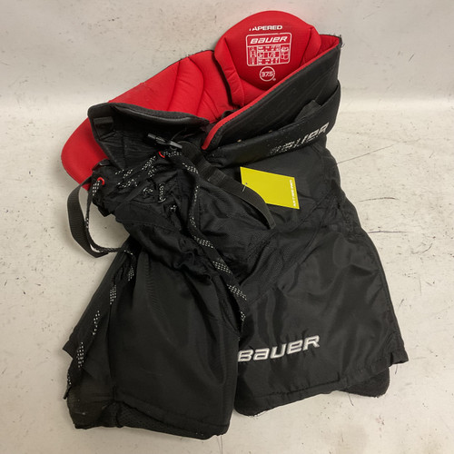 Vist Large View of Product Image Which is Used Bauer VAPOR X900 Junior Pant Black And Red LG