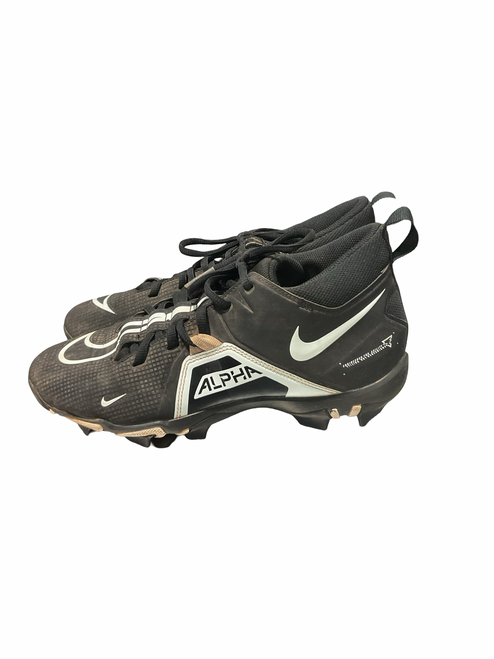 Vist Large View of Product Image Which is Used Nike ALPHA BB/SB Cleats Black Senior 9.5