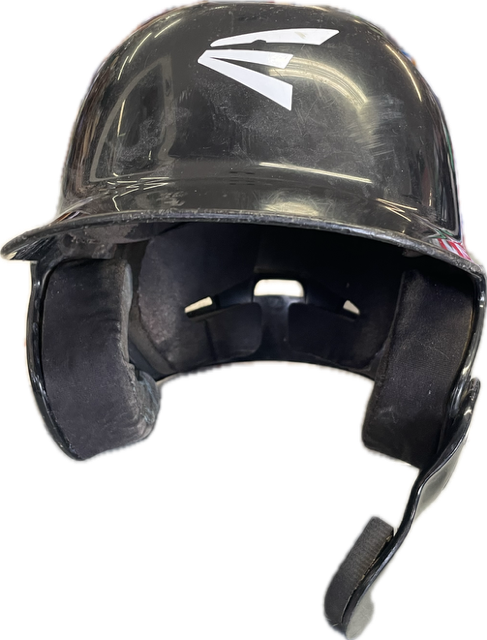Vist Large View of Product Image Which is Used Easton BK W/JAW Batting Helmet No Mask Black MD