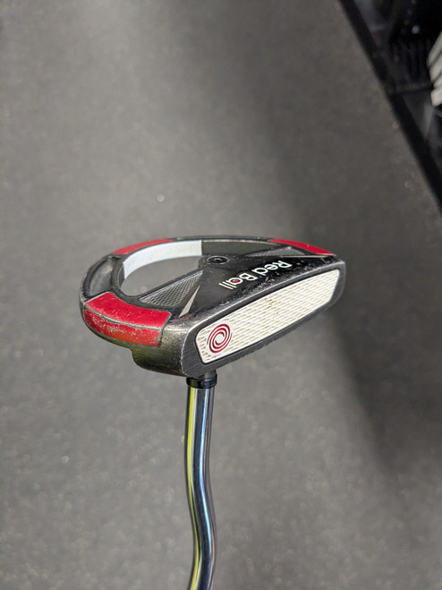 Vist Large View of Product Image Which is Used Odyssey O-WORKS RED BALL Mens Putter RH