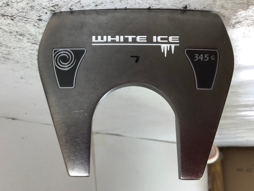 Vist Large View of Product Image Which is Used Odyssey WHITE ICE 345G Mens Putter RH