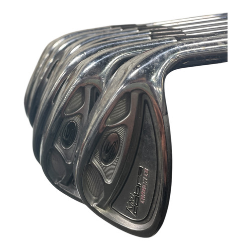Vist Large View of Product Image Which is Used Cobra KING COBRA CARBON CB Mens Iron Set RH 4I-PW