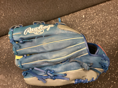 Vist Large View of Product Image Which is Used Rawlings GGE1275R BB/SB Glove RH Throw Royal Blue 11 3/4"