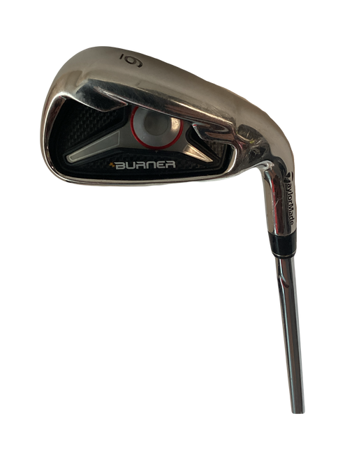 Vist Large View of Product Image Which is Used Taylormade BURNER Mens Individual Iron RH 6 Iron
