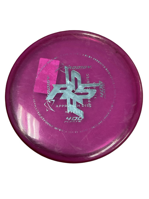 Vist Large View of Product Image Which is Used Prodigy 400 A5 Disc Golf Mid Range Purple 168g