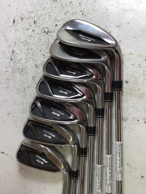 Vist Large View of Product Image Which is Used Taylormade M4 Mens Iron Set RH 6I-GW/AW