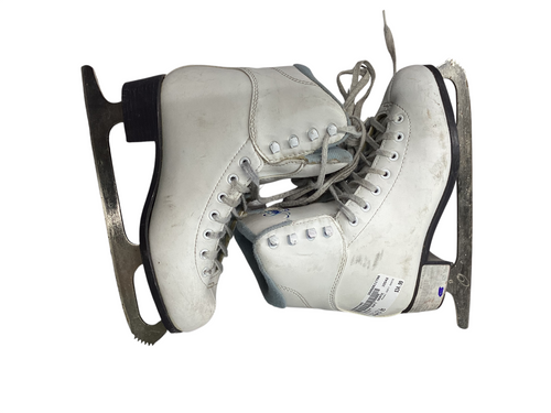 Vist Large View of Product Image Which is Used Jackson SOFT SKATE Girls Figure Skate White Junior 05