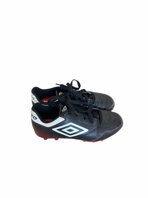 Vist Large View of Product Image Which is Used Umbro Soccer Cleats Black Youth 12.5