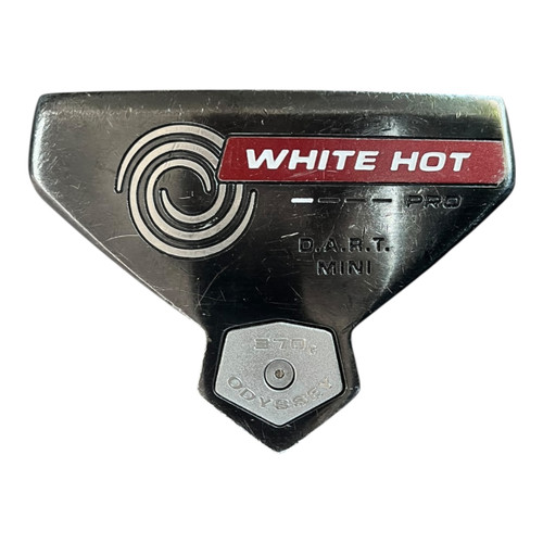 Vist Large View of Product Image Which is Used Odyssey WHITE HOT 1 DART MINI Mens Putter RH