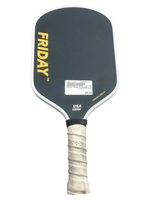 Vist Large View of Product Image Which is Used FRIDAY FEVER Pickleball Racquet None