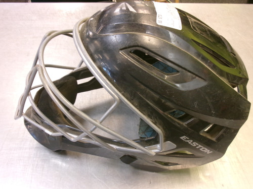 Vist Large View of Product Image Which is Used Easton GAMETIME Catchers Helmet w/Mask Black LG