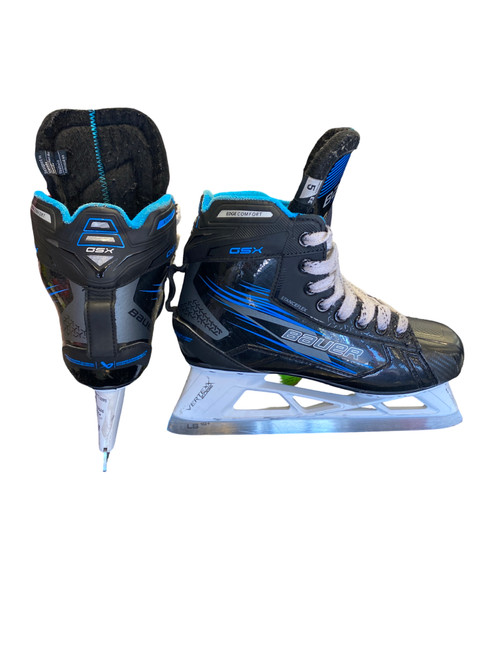 Vist Large View of Product Image Which is Used Bauer GSX GOAL SKATE INT Intermediate Goalie Skate Intermediate 5.0