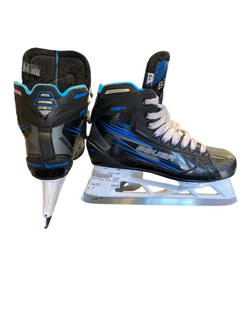 Vist Large View of Product Image Which is Used Bauer GSX GOAL SKATE INT Intermediate Goalie Skate Intermediate 6.5
