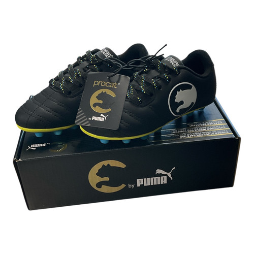Vist Large View of Product Image Which is Used Puma Soccer Cleats Black Youth 11.0
