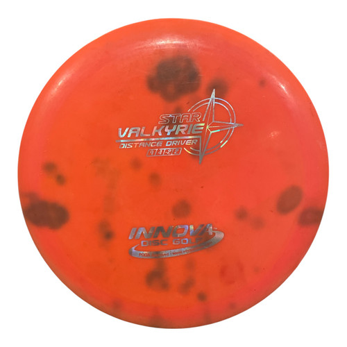 Vist Large View of Product Image Which is Used Innova STAR VALKYRIE Disc Golf Driver Orange
