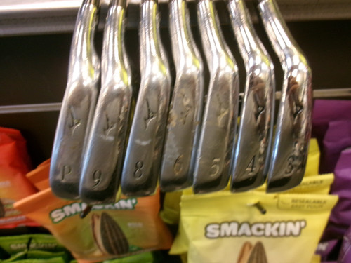 Vist Large View of Product Image Which is Used Mizuno MP 52 Mens Iron Set RH 3I-PW