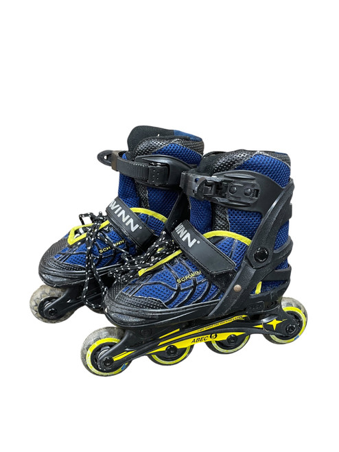 Vist Large View of Product Image Which is Used Schwinn Junior Rec Fitness Skates Royal Blue Adjustable