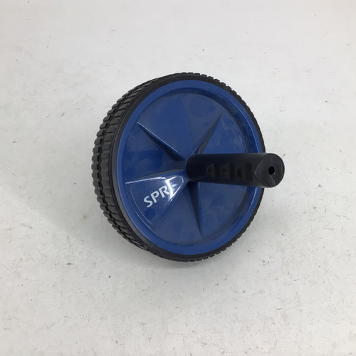 Vist Large View of Product Image Which is Used SPRI AB WHEEL Exercise Ab Wheel Royal Blue