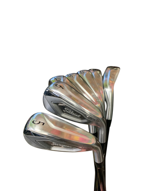 Vist Large View of Product Image Which is Used Titleist T400 Mens Iron Set RH 5I-GW/AW