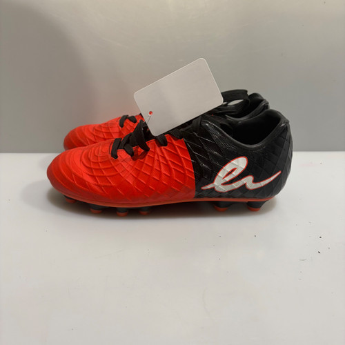 Vist Large View of Product Image Which is Used Eletto Soccer Cleats Red Junior 04
