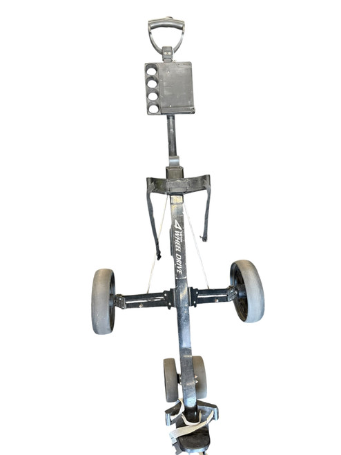 Vist Large View of Product Image Which is Used Tartan 4 WHEEL DRIVE Push Cart 4 Wheel