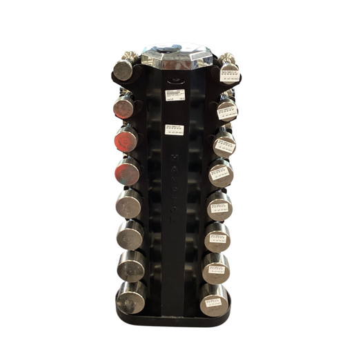 Vist Large View of Product Image Which is Used Hampton Adj Dumbbells 5-25 LB