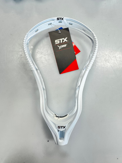Vist Large View of Product Image Which is Used STX X20 UNSTRUNG Mens Lacrosse Head White