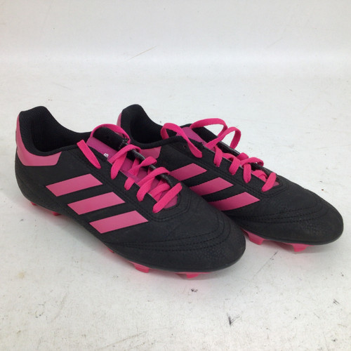 Vist Large View of Product Image Which is Used Adidas GOLETTO JR 4.0 SOCCER CLEAT Soccer Cleats Pink Junior 04