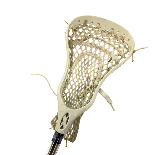 Vist Large View of Product Image Which is Used Warrior ALLOY 6000 W/ MOJO X HEAD Men Atk/Mid Complete Stick White